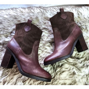 Ralph Lauren Brown Ankle Boots